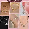 20Pcs 2 Colors Rack Plating Brass Pendants KK-PH0014-19A-5