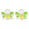Transparent Acrylic Enamel Beads TACR-N012-007B-2