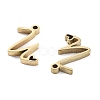 304 Stainless Steel Charms STAS-M327-02G-U-2