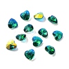 Electroplate Glass Charms GGLA-Z002-02E-1