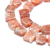 Natural Sunstone Beads Strands G-F715-074-3