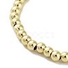 Brass Beaded Necklaces NJEW-L170-08D-G-2