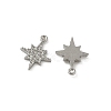 304 Stainless Steel Pendant Rhinestone Settings STAS-Z144-02P-02-2