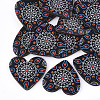 Printed Basswood Pendants X-WOOD-S045-011C-1