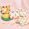 4pcs Mini Cloth Printed Multipurpose Shrapnel Makeup Bags Change Purse ABAG-GF0001-26-4