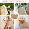 Reusable Jute Tote Bags LS-AJEW-WH0816-490-5