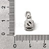 Birthdaystone Theme August 304 Stainless Steel Charms STAS-B128-60P-08-3