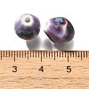 Vintage Style Glazed Ceramic Porcelain Beads PORC-H013-01-24-3