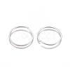 Tarnish Resistant 304 Stainless Steel Saw Cut Open Jump Rings X-STAS-G225-13P-01-3