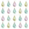 40Pcs 4 Colors Rainbow Iridescent Plating Acrylic Pendants MACR-CJ0001-59-1