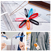 18Pcs 9 Colors Silicone Pendant SIL-GF0001-21-7