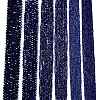 Electroplate Glass Beads Strands EGLA-A044-P8mm-A07-2