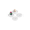 Ceramic Easter Egg Holders AJEW-WH0083-34-7