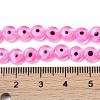 Handmade Evil Eye Lampwork Beads Strands LAMP-G164-10A-04-4