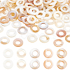 200pcs Natural Freshwater Shell Linking Rings SHEL-PH0001-22-1