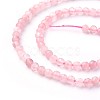 Natural Rose Quartz Beads Strands G-F619-23-2mm-3