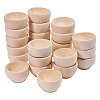 Wood Bowl LS-DJEW-WH0042-113-1