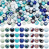 200Pcs 10 Colors Handmade Porcelain Beads PORC-PA0001-39-1