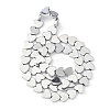 Non-magnetic Synthetic Hematite Beads Strands G-Q883-8x8mm-6-4