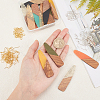DIY Wooden Dangle Earring Making Kits DIY-OC0006-39-3