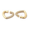 Brass Micro Pave Cubic Zirconia Pendants KK-A180-07G-02-2