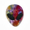 Halloween Printed  Acrylic Pendants MACR-G061-02D-1