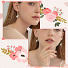 500Pcs Transparent Acrylic Charms TACR-SP0001-36A-6