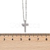 Non-Tarnish 304 Stainless Steel Pendant Necklaces X-NJEW-E141-42P-3