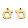Ion Plating(IP) 304 Stainless Steel Pendants STAS-A045-23G-2