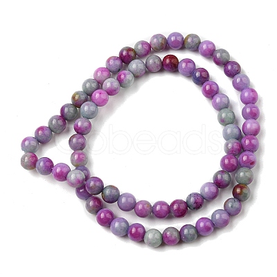 Jade Beads Strands G-D264-6mm-XH06-1