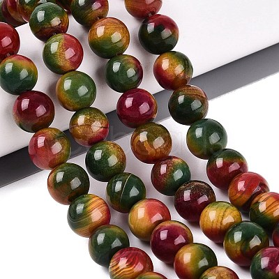 Natural Agate Beads Strands G-Q606-106B-1