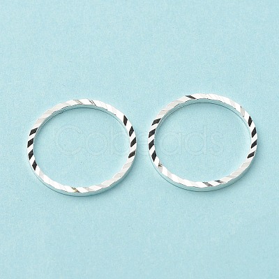 Brass Linking Rings KK-F831-018E-S-RS-1
