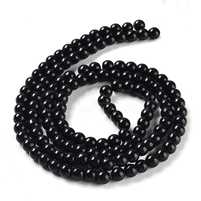 Baking Paint Pearlized Glass Pearl Round Bead Strands HY-Q003-6mm-80-1