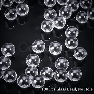 100Pcs Glass Bead GLAA-NB0001-52D-1
