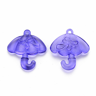 Transparent Acrylic Pendants TACR-T024-01B-936-1