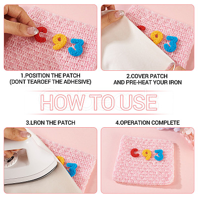 Polyester Clothing Patches PATC-TAC0002-04B-1