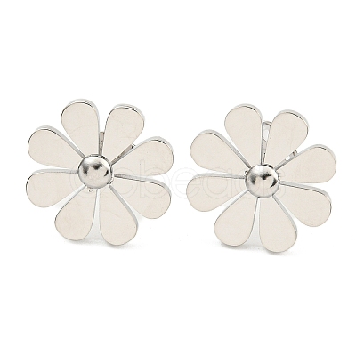 Non-Tarnish 304 Stainless Steel Stud Earrings for Women EJEW-Z053-02P-1