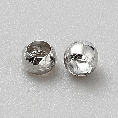 Brass Crimp Beads KK-WH0056-83B-P-1