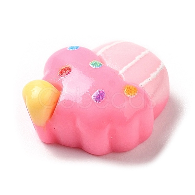 Opaque Resin Decoden Cabochons RESI-C036-04D-1