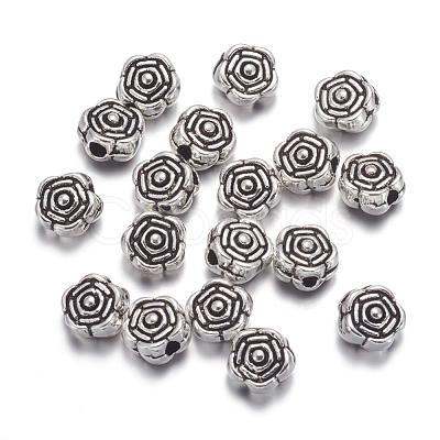 Tibetan Silver Spacer Beads AB458-1