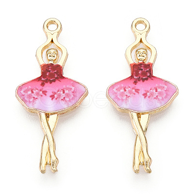 Printed Alloy Pendants ENAM-ZX002-32B-1