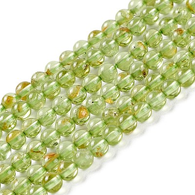 Natural Peridot Beads Strands G-K313-B01-02-1