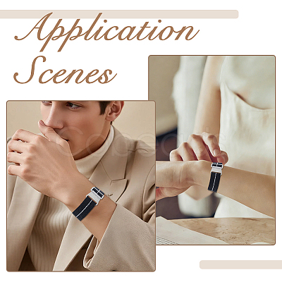 Nylon Watch Bands AJEW-WH0643-117A-1
