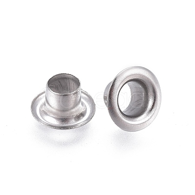 Tarnish Resistant European Style 201 Stainless Steel Eyelet Core STAS-L226-001P-1