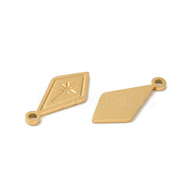 Manual Polishing 304 Stainless Steel Charms STAS-P335-12G-1