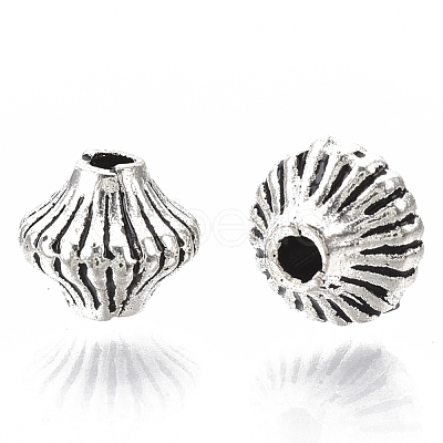 Tibetan Style Alloy Beads TIBE-R317-074AS-LF-1