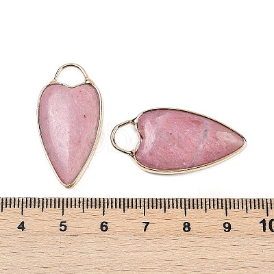 Natural Rhodonite Pendants G-G193-02G-09-1