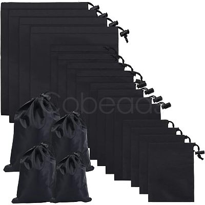 Nbeads 16Pcs 4 Styles Polyester Bags ABAG-NB0001-64-1