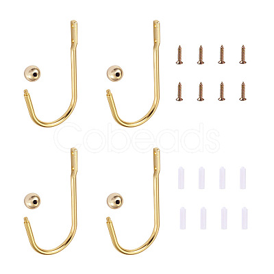 Zinc Alloy U Shape Hook Hangers Curtain SW-TAC0002-07C-1