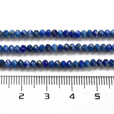 Natural Lapis Lazuli Dyed Beads Strands G-G140-B04-04-1